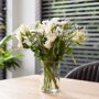 Brievenbus Boeket wit sfeer